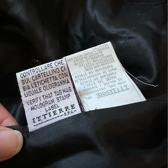 Black Velvet Versace Jeans Couture Blazer (small) - Picture 7 of 7